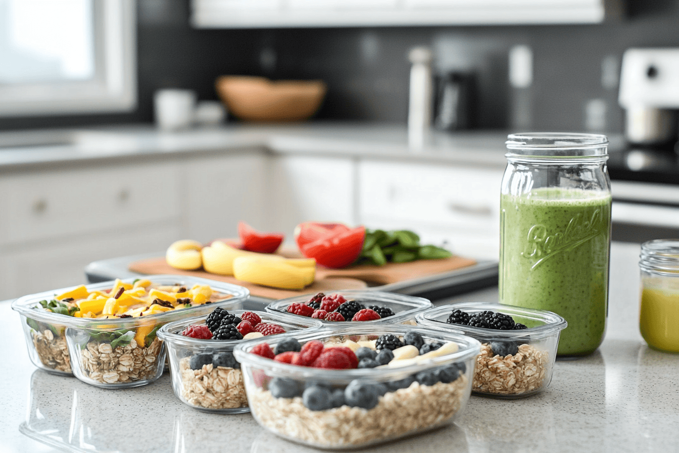 breakfast healthy meal prep