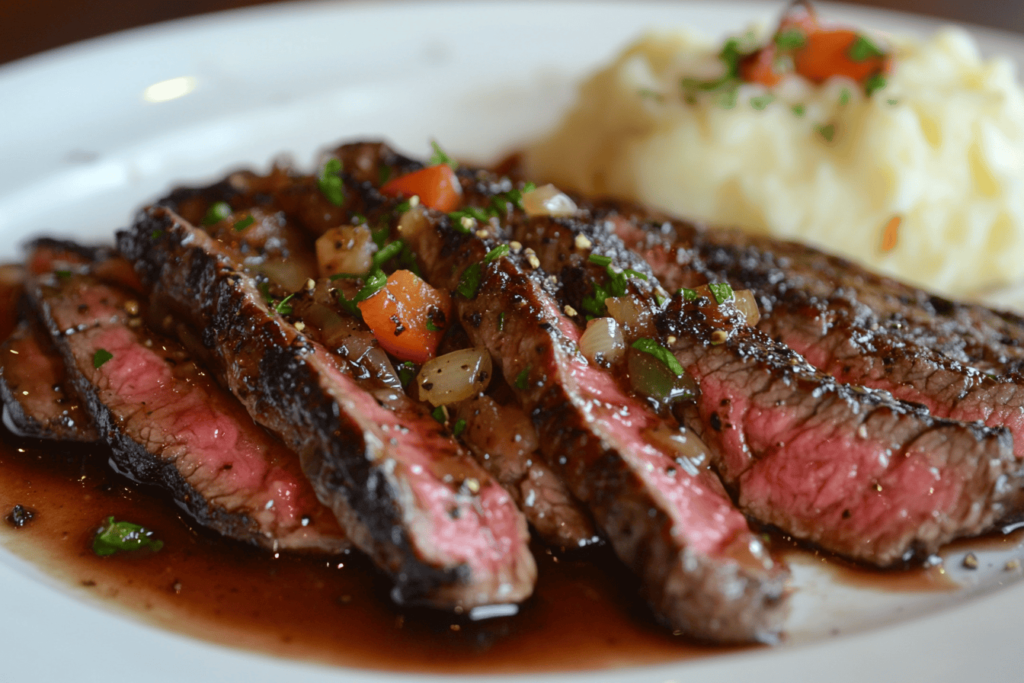 What cut of meat is a pepper steak