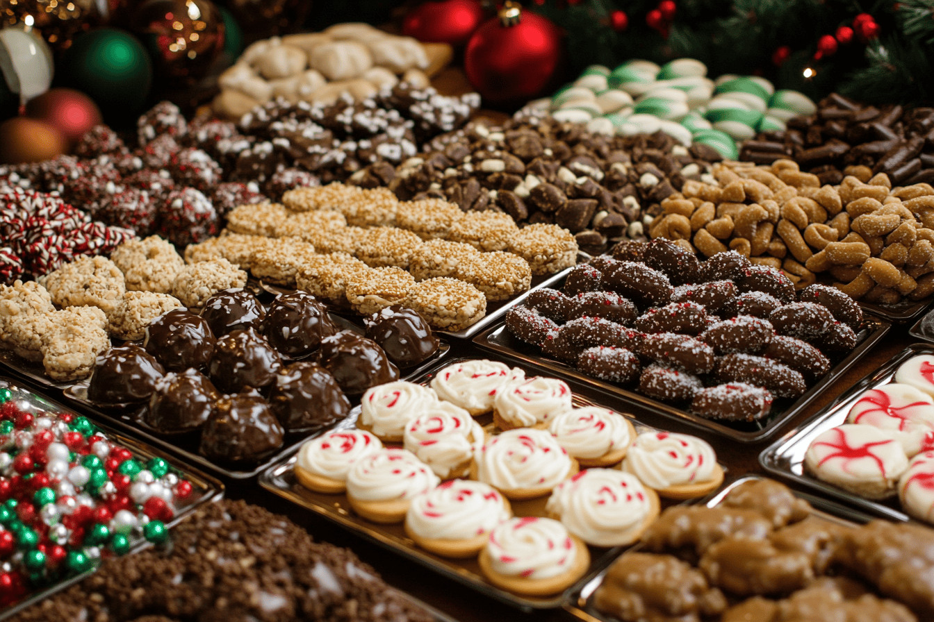 What are the most popular Christmas candy