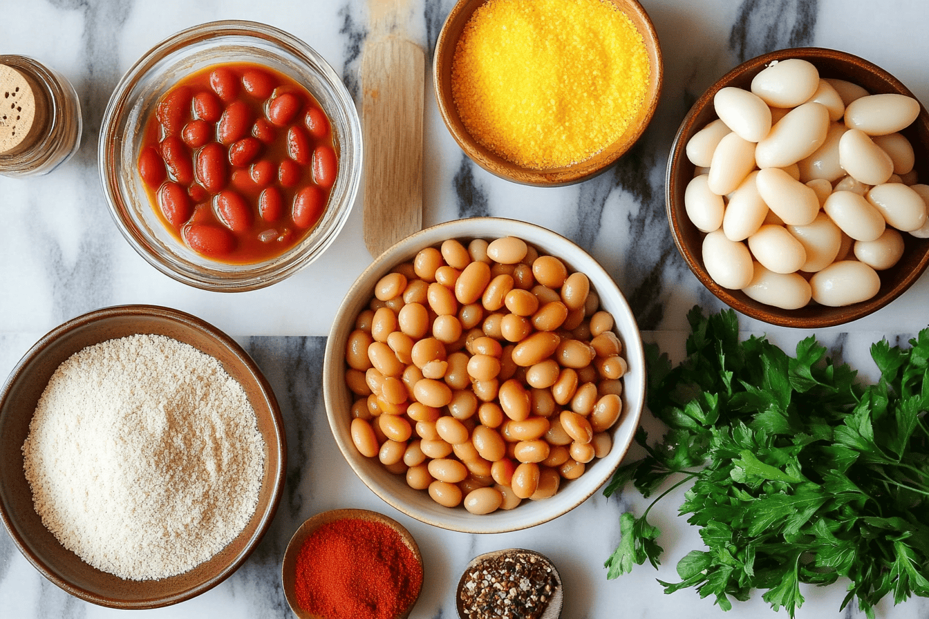 What are the ingredients for baked beans