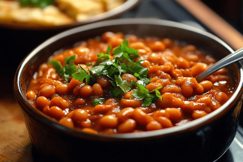 What is the best way to eat baked beans