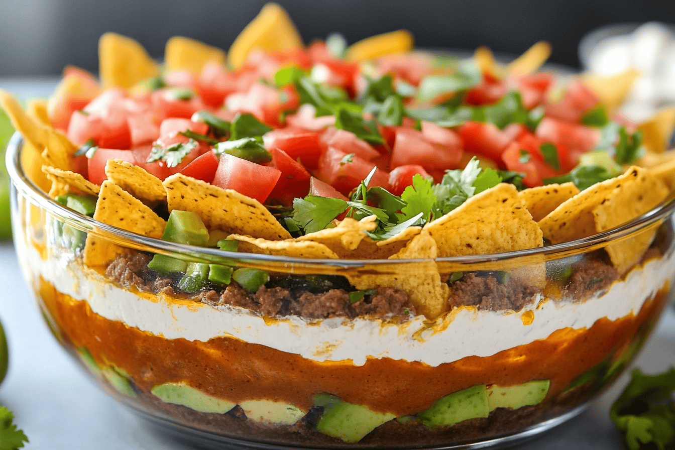 Mexican dip platter