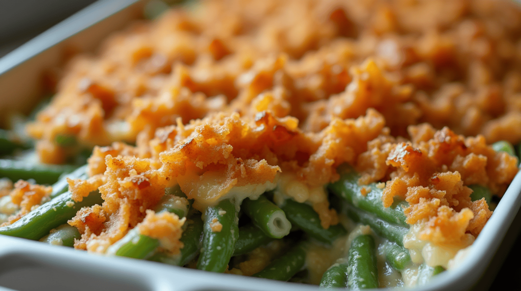 Perfect green bean casserole