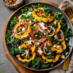 Autumn Delicata Squash Salad Cozy Fall Harvest Salad