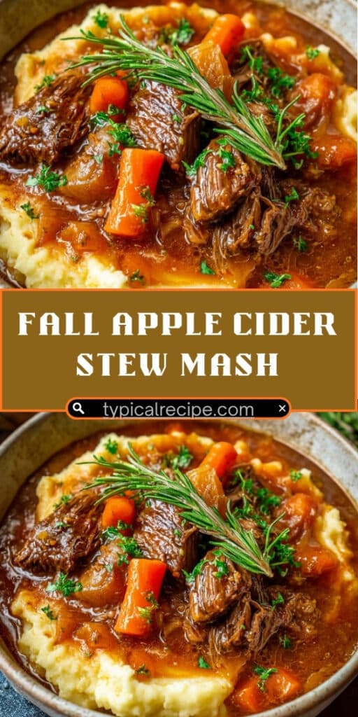 Fall Apple Cider Stew Mash