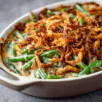 Irresistible Campbells Green Bean Casserole