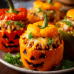 Jack OLantern Stuffed Peppers Recipe