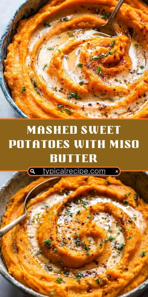 Mashed Sweet Potatoes with Miso Butter Savory Sweet Side Dish