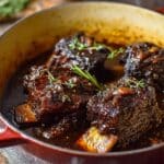 Balsamic Bourbon Short Ribs