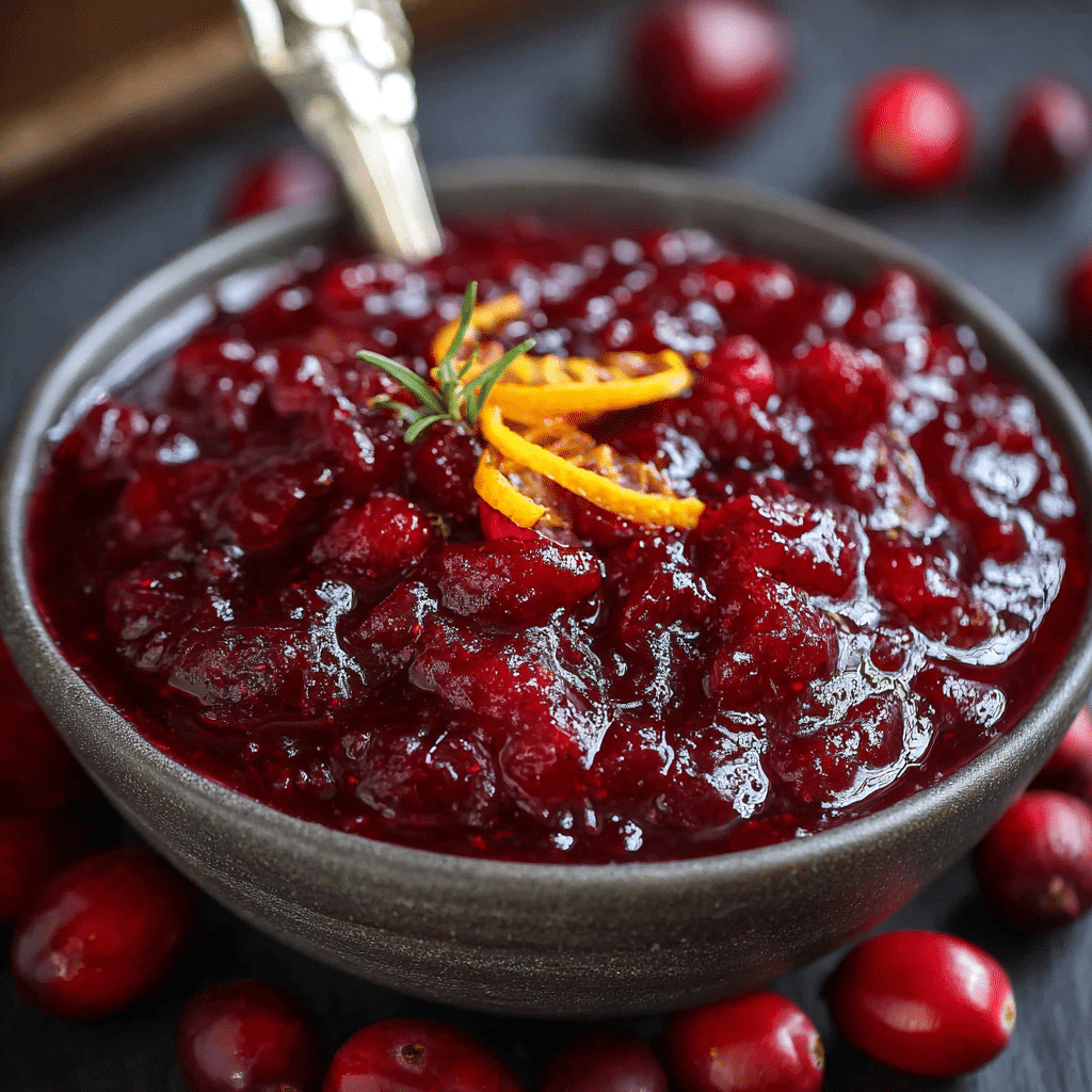 Best Ever Cranberry Sauce Recipe