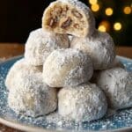 Buttery Pecan Snowball Cookies