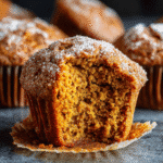 Cinnamon Sugar Pumpkin Muffins