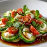 Cucumber Caprese Salad
