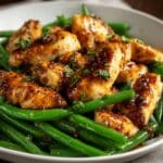 Easy Chicken Breast and Green Beans