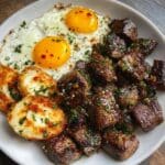 Garlic Butter Steak Bites Eggs 2