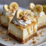 Heavenly Banana Pudding Cheesecake Bars 2