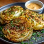 Oven Roasted Garlic Cabbage Steaks 2