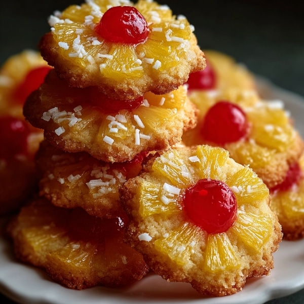 Pineapple Upside Sugar Cookies