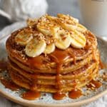 Pumpkin Spice Peanut Butter Pancakes