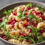 Quinoa Pasta Pomegranate Salad
