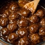 Slow Cooker Salisbury Steak Meatballs
