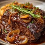 Slow Cooker Sauerbraten Beef