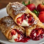 Strawberry Cheesecake Chimichangas 2