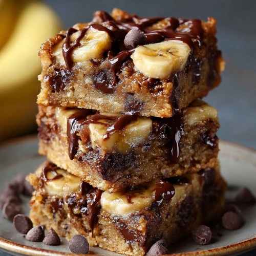 Banana Chocolate Chip Bars