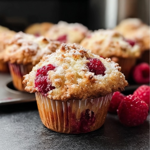 Buttermilk Raspberry Muffins