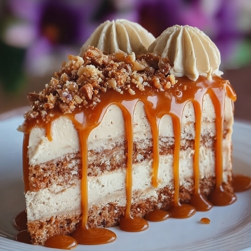 Caramel Cream Cake