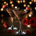 Chocolate Covered Strawberry Martini