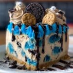 Cookie Monster Cheesecake