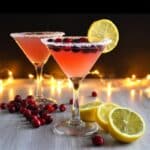 Cranberry Lemon Drop Martini
