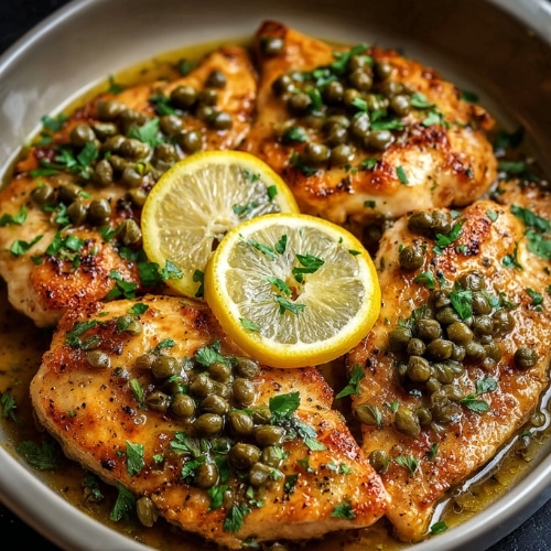 Crockpot Chicken Piccata