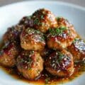 Honey Garlic Turkey Meatballs