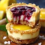 Lemon Raspberry Cheesecake Cups