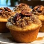 Maple Pecan Streusel Muffins