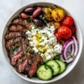 Mediterranean Steak Bowl Recipe