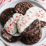 Peppermint Brownie Cookies 2