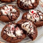 Peppermint Hot Chocolate Cookies 4