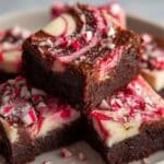 Peppermint Swirl Brownies 2