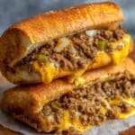 Philly Cheesesteak Sloppy Joes