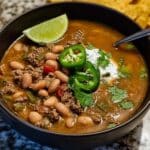 Pinto Beans Green Chile Beef Soup 2