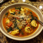 Sausage Tortellini Soup