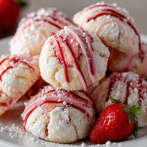 Strawberry Kiss Cookies