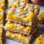 Summer Peach Bars