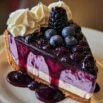 Blueberry Mousse Heaven Cheesecake