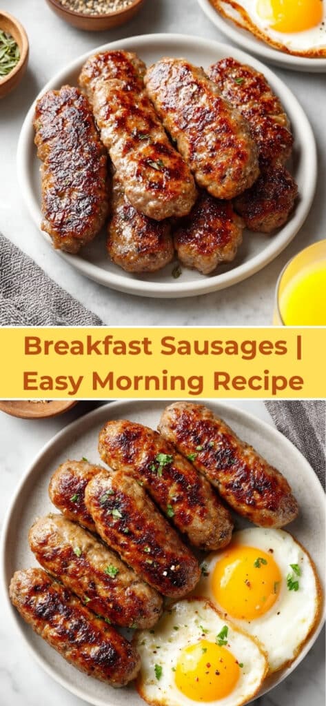 Breakfast Sausages 77 Breakfast Sausages Easy Morning Recipe