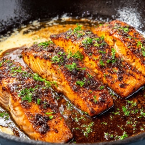 Cajun Honey Butter Salmon