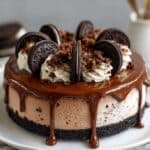 Chocolate Dream Cheesecake with Oreo Cookie Base